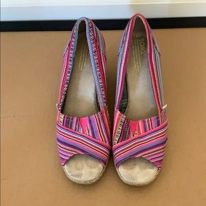 Toms Multicolored Wedges